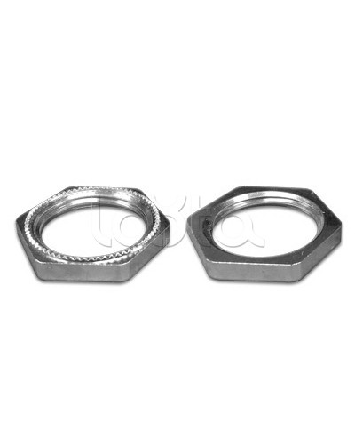 Гайка заземляющая M32x1,5 никел. латунь DKC 6006EMC-32A в Иваново Крепеж Pintop.ru