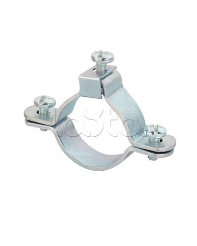 Хомут заземления для труб 20-1/2 мм, оцинкованная сталь DKC 6042-20 в Иваново Стяжки-хомуты Pintop.ru