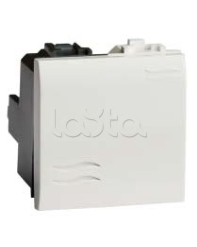 Выключатель типа кнопка, белый, 2мод. DKC 76022B в Иваново Аксессуары для стоек и шкафов Pintop.ru