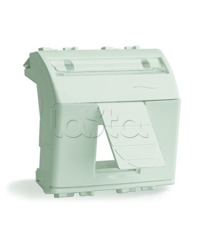 Адаптер для информационных разъемов Keystone, белый, 2 мод DKC 76613B в Иваново Аксессуары для кабель-канала Pintop.ru