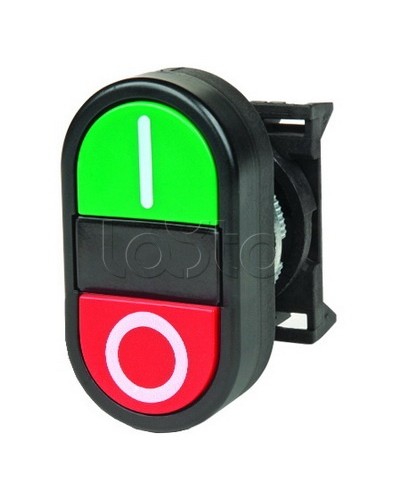 Кнопка двойная плоская, черная DKC ABFTM в Иваново Кнопки выхода Pintop.ru