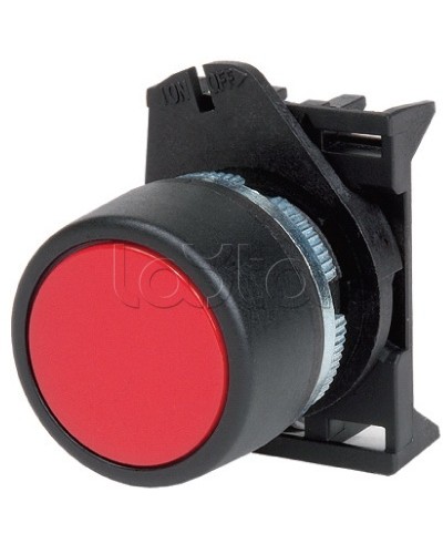 Кнопка плоская прозрачная без фиксации, красная DKC ABHLR1 в Иваново Аксессуары для стоек и шкафов Pintop.ru