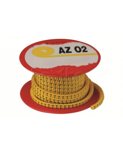 Колечко маркировочное -, 1,3-2,5мм. черное на желтом DKC AZO211BY в Иваново Крепежные изделия Pintop.ru