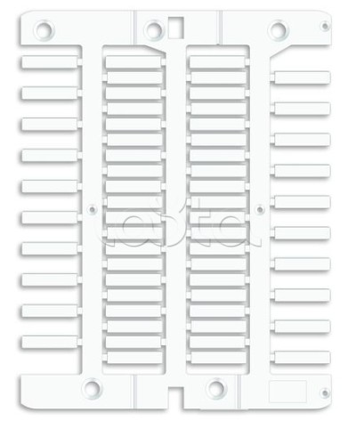 Маркировка для провода, жесткая, для трубочек. 4х23мм. Белая DKC NUT23 в Иваново Крепежные изделия Pintop.ru