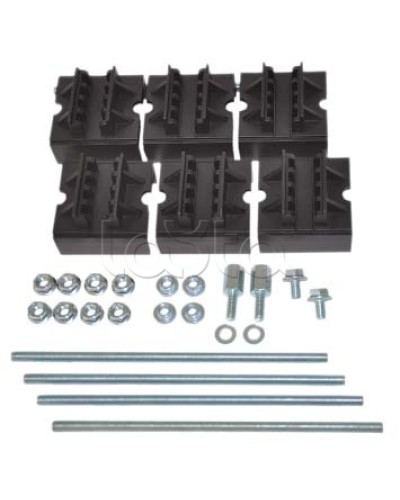 Набор держателей, для шин толщиной 5мм, 1-2 шины на полюс, 3 полюса DKC R5BSEV2/5T в Иваново Повороты, муфты, тройники Pintop.ru