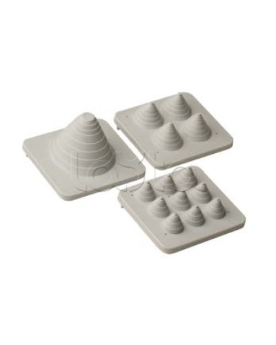 Ввод кабельныймембранный 4х21мм 4 отверстий диаметр 47мм (20 шт/уп) DKC R5MP01 в Иваново Аксессуары для стоек и шкафов Pintop.ru