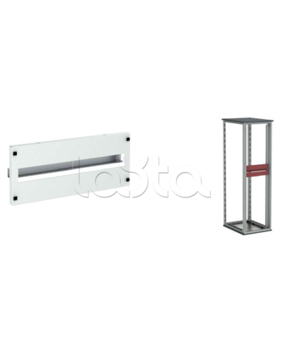 Панель секционная, для модулей, 48 (2x24) модулей, В=400мм, Ш=600мм DKC R5PI541 в Иваново Аксессуары для стоек и шкафов Pintop.ru