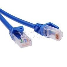 Патч-корд неэкранированный CAT5E U/UTP 4х2, LSZH, синий, 5м DKC RN5EUU4550BL