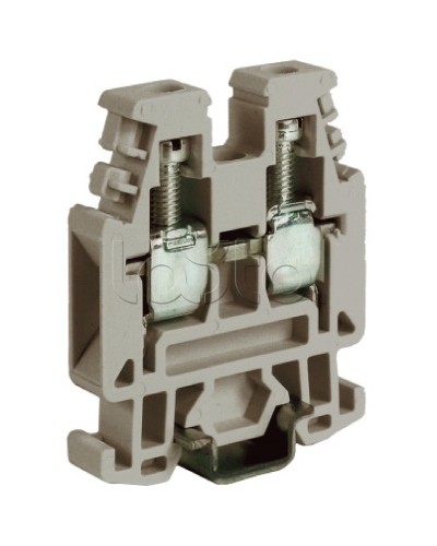 Зажим 4 кв.мм серый DKC ZRP300GR в Иваново Крепежные изделия Pintop.ru