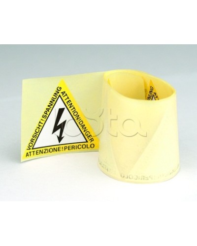 Предупреждающая табличка 60мм DKC ZTA001 в Иваново Аксессуары для лотков Pintop.ru