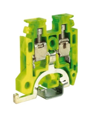Зажим для заземления желт.зелен 2,5 кв.мм DKC ZTR110 в Иваново Крепежные изделия Pintop.ru