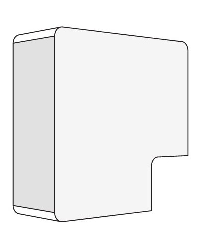 Угол плоский 40x17 DKC 00425 в Иваново Аксессуары для кабель-канала Pintop.ru