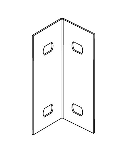 Уголок опорный FR TC/RRC/RRD/RRS на H 50 DKC 30199 в Иваново Аксессуары для лотков Pintop.ru