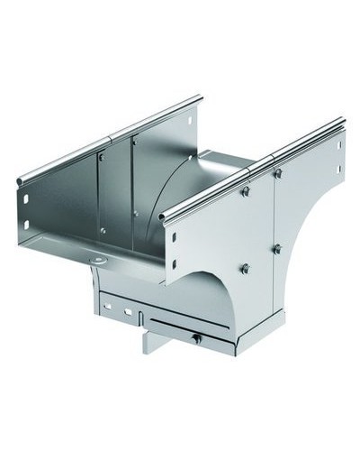 Ответвитель-переходник TDSR T-обр. вертикальный 500/200 в комплекте с крепежными элементами и соединительными в Иваново Аксессуары для лотков Pintop.ru