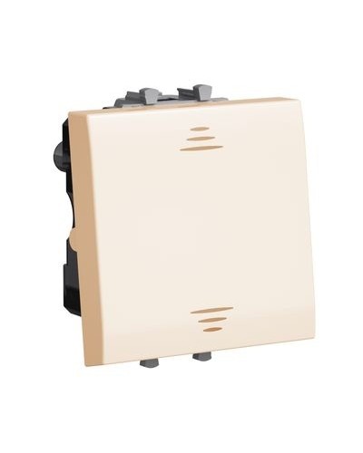 Выключатель Ванильная дымка, Avanti, 16A, 2 мод. DKC 4405102 в Иваново Аксессуары для стоек и шкафов Pintop.ru