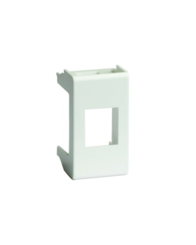 Адаптер для keystone, VIVA, 1 мод, цвет серый DKC 45107 в Иваново Аксессуары для стоек и шкафов Pintop.ru