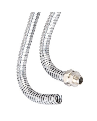 Металлорукав из оцинкованной стали DN 40мм, Dвн 40,0 мм, Dнар 44,5 мм, IP40, 25м DKC 667R4044 в Иваново Металлорукав Pintop.ru