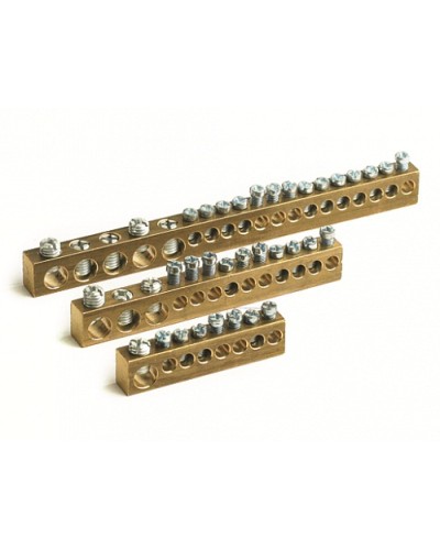 Колодка клеммная 12мод. (отв.3х5.4мм+10х4.5мм) DKC 87412 в Иваново Коммутационные изделия Pintop.ru