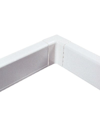 Угол внутренний для плинтусного короба 100х40 мм белый DKC AIR10042 в Иваново Аксессуары для кабель-канала Pintop.ru