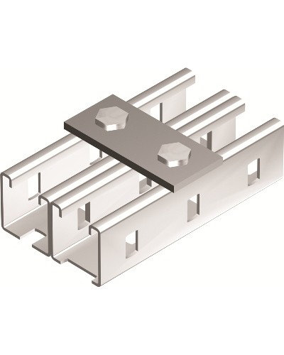 Пластина соединительная, длина 90 мм, 2отв., горячеоцинкованная DKC BMD1011HDZ в Иваново Аксессуары для лотков Pintop.ru