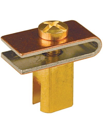 Усиленная клемма заземления для проволочного лотка DKC FC37303 в Иваново Аксессуары для лотков Pintop.ru