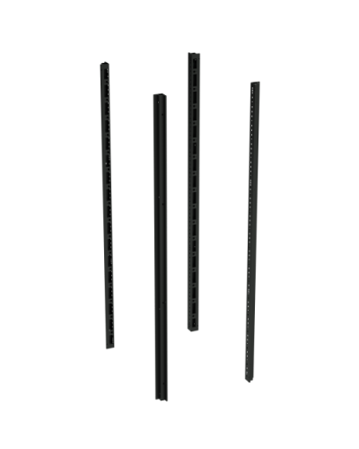 Стойки вертикальные для 19 IT-CQE, В=2000мм, 4шт, RAL9005 DKC (R5KMN20B) в Иваново Аксессуары для стоек и шкафов Pintop.ru