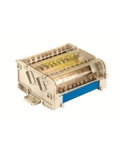 Блок распределительный на DIN рейку 2р 125А, 11х6мм 2х7,5мм 2x9мм. DKC BD125152 в Иваново Блоки розеток Pintop.ru