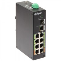 РоЕ-коммутатор 10-портовый Dahua DH-LR2110-8ET-120