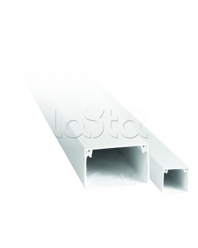 Канал кабельный (100х40) (24 м) белый EKF Basic (kk-100-40-basic) в Иваново Кабель-канал Pintop.ru