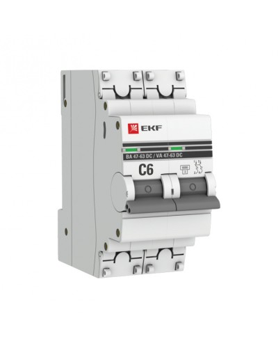 Дифференциальный автомат АВДТ-63 10А/30мА (характеристика C, электронный, тип АС) 6кА EKF (DA63-10-30e-AC) в Иваново Электротехническое оборудование Pintop.ru