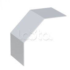 Крышка на угол 90 градусов верт. внеш. лестн. усиленная 150x700 мм (2 мм) HDZ EKF (kvoltp90150700-2-HDZ)