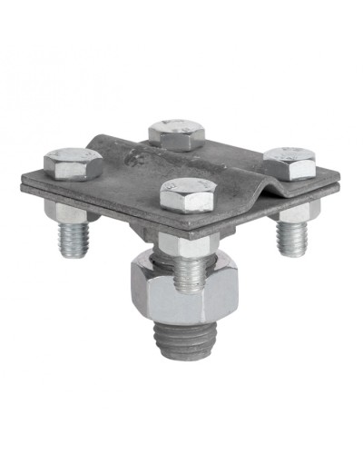 Зажим прута на штыре (пластина 56х56мм) HZ EKF PROxima (lp-g6606-e1302) в Иваново Электротехническое оборудование Pintop.ru