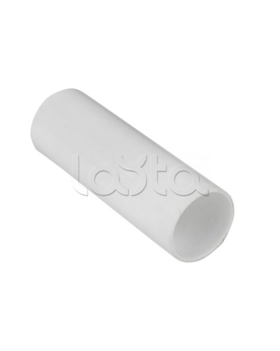 Муфта соединительная для трубы 20 мм (5 шт) белая EKF-Plast (ms-t-20-w-r) в Иваново Повороты, муфты, тройники Pintop.ru