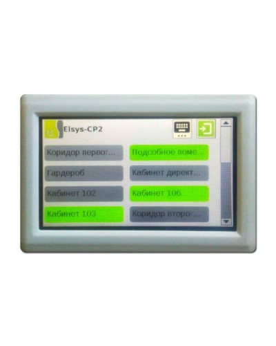 Клавиатура подсистемы охранной сигнализации Elsys-CP2 в Иваново Сетевая СКУД Elsys Pintop.ru