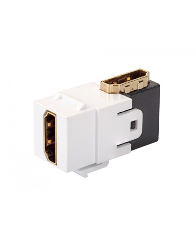 Модуль HDMI keystone 90 градусов, белый Eurolan (16B-HD-04WT) в Иваново Модули Keystone Pintop.ru