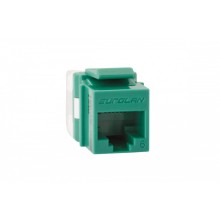 Модуль UTP категории 6 keystone, зеленый (16B-U6-03GR) EuroLAN