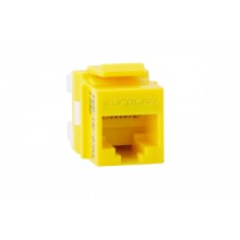 Модуль UTP категории 6 keystone, желтый Eurolan (16B-U6-03YL)