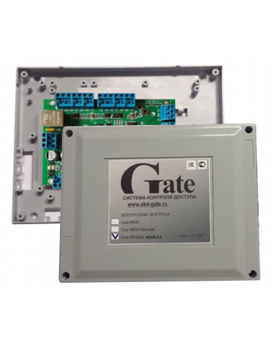 Базовый контроллер СКУД Gate-IP-Base mod.23 в Иваново Сетевая СКУД - Gate Pintop.ru