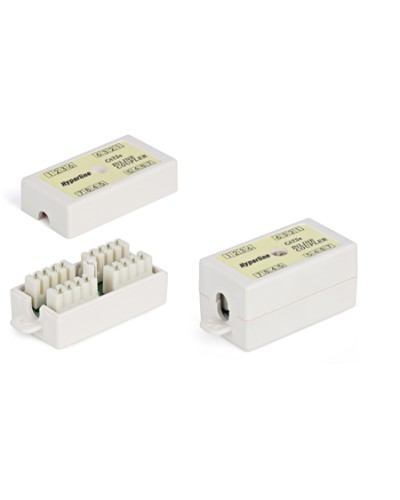 Адаптер проходной (coupler), Dual IDC, категория 5e, 4 пары Hyperline CA-IDC-C5E-WH в Иваново Проходные адаптеры Pintop.ru