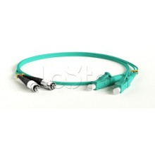 Патч-корд волоконно-оптический Hyperline FC-D2-503-FC/PR-LC/PR-H-5M-LSZH-AQ