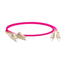 Патч-корд волоконно-оптический Hyperline FC-D2-504-ST/PR-ST/PR-H-3M-LSZH-MG