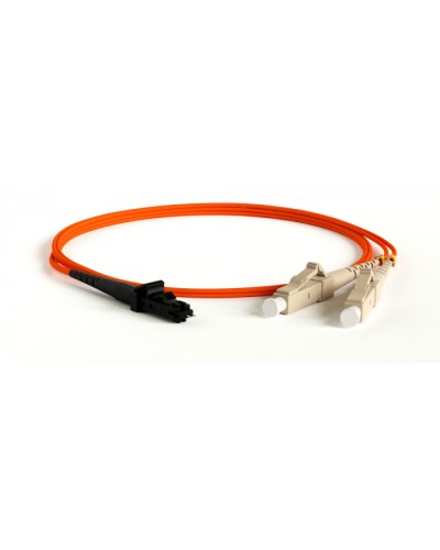 Патч-корд волоконно-оптический Hyperline FC-D2-62-LC/PR-MTRJM/PR-H-3M-LSZH-OR в Иваново Патч-корды оптические Pintop.ru