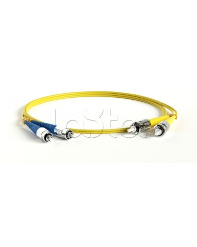 Патч-корд волоконно-оптический Hyperline FC-D2-9-LC/UR-SC/UR-H-1.5M-LSZH-YL в Иваново Патч-корды оптические Pintop.ru