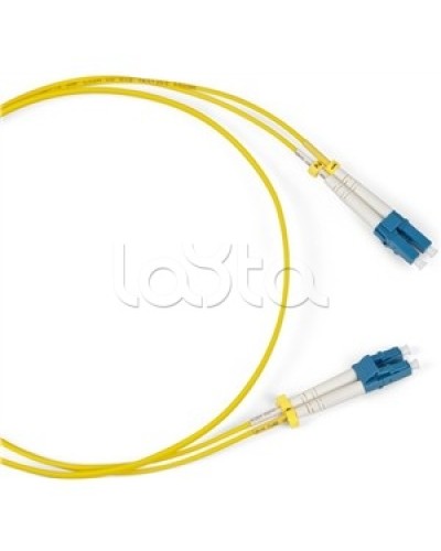 Патч-корд волоконно-оптический Hyperline FC-D2-9A1-LC/UR-LC/UR-H-2M-LSZH-WH в Иваново Патч-корды оптические Pintop.ru