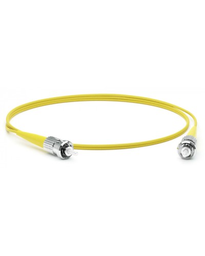 Патч-корд волоконно-оптический Hyperline FC-S2-9-ST/UR-ST/UR-H-2M-LSZH-YL в Иваново Патч-корды оптические Pintop.ru