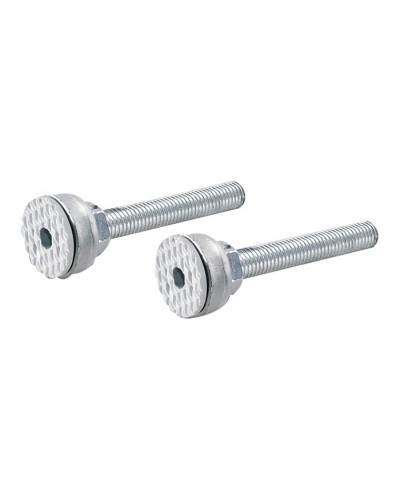 Ножка M12x95 (до 500 кг), цвет серебристый, для шкафов и стоек серий TTC, TSC, TWM-FC, TWFS-FC, ORV Hyperline FV-M12 в Иваново Аксессуары для стоек и шкафов Pintop.ru