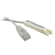 Патч-корд Hyperline PC-110-RJ45-1P-CX-3M-LSZH-GY
