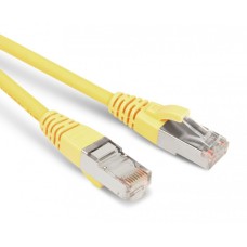 Патч-корд F/UTP Hyperline PC-LPM-STP-RJ45-RJ45-C6-3M-LSZH-YL