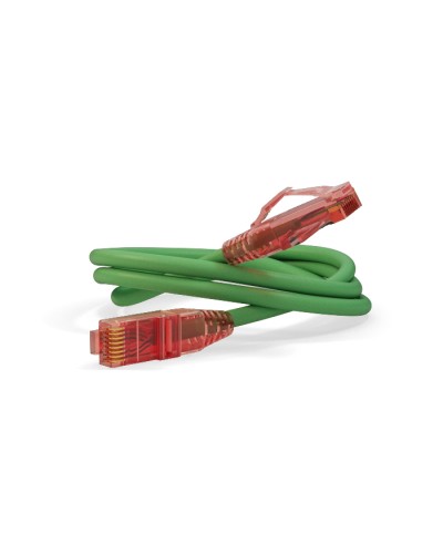 Патч-корд U/UTP Hyperline PC-LPM-UTP-RJ45-RJ45-C5e-0.3M-LSZH-GN в Иваново Патчкорды (медные) Pintop.ru