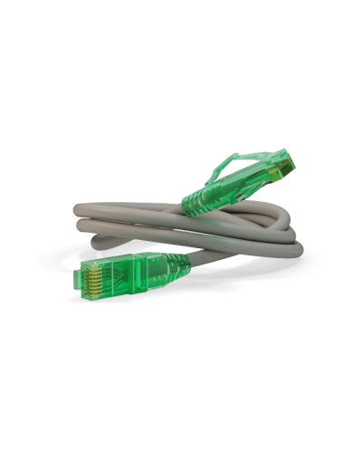 Патч-корд U/UTP Hyperline PC-LPM-UTP-RJ45-RJ45-C6a-1.5M-LSZH-GY в Иваново Патчкорды (медные) Pintop.ru